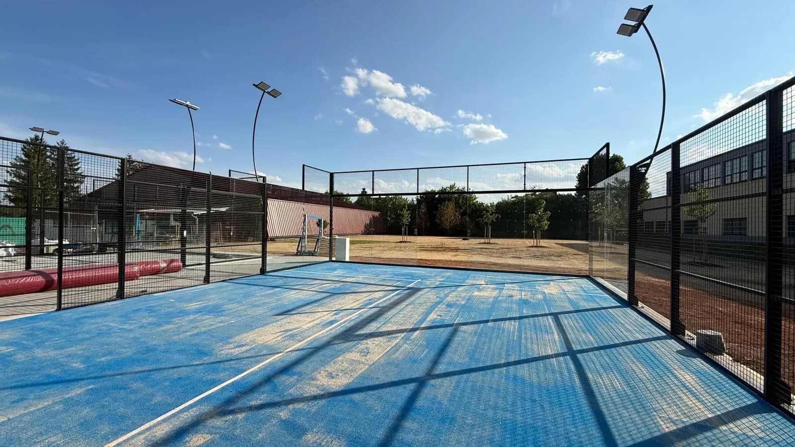 Padelplatz der Padelarena Zellingen beim TV Zellingen
